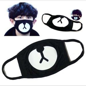 Panda face mask reusable